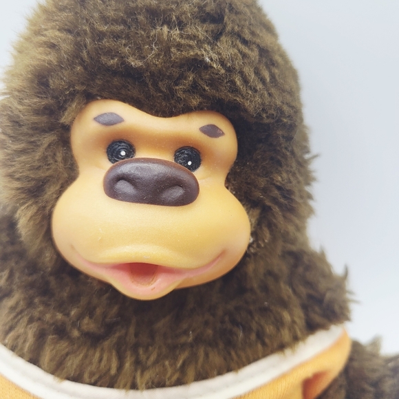 Vintage Kitsch Monkey Plush I’m Ape Over You Atlanta Novelty Gerber Taiwan - Picture 3 of 7